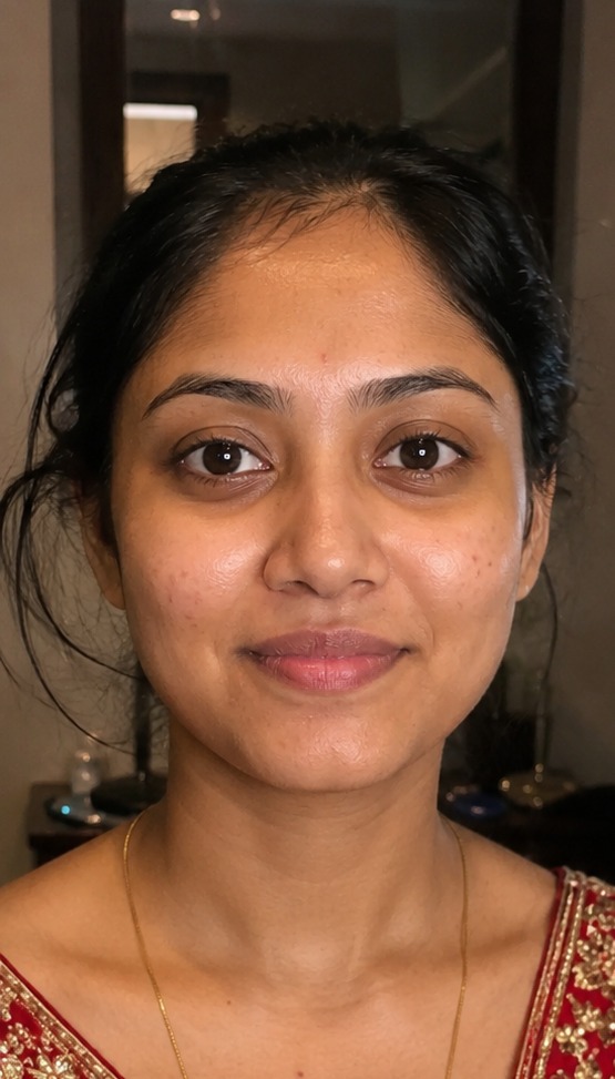 Before Bridal Makeup